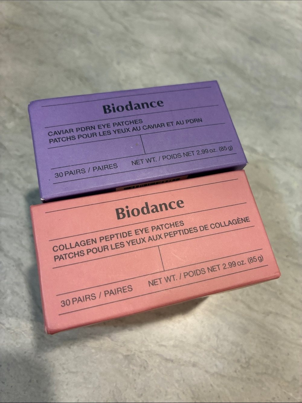 New Biodance Eye Patches -
